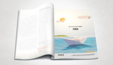 Regata Danışmanlık Dergi Reklam Tasarımı - Grafik Tasarım 