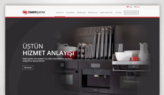 Ömer Şafak Yapı Market Corporate Web Site Design - Web Design 