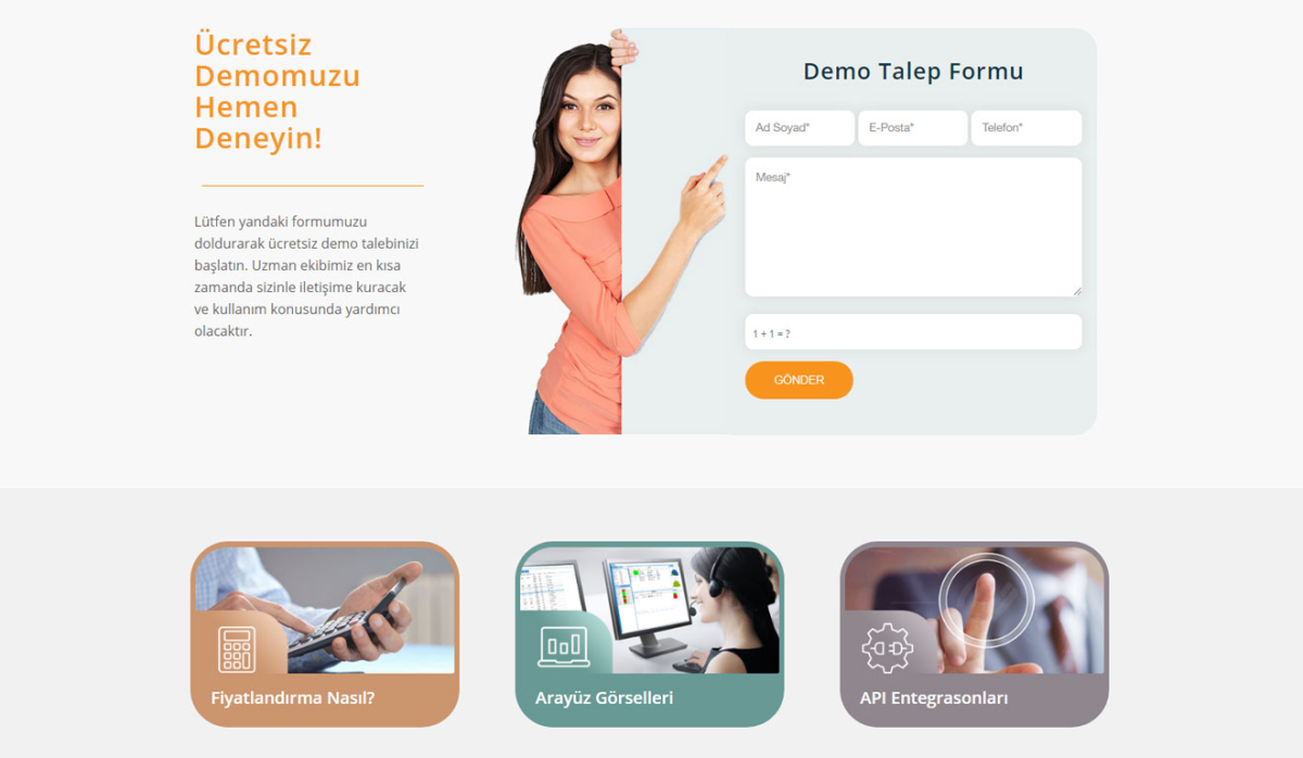 Telsam Plus Corporate Website - Web Design