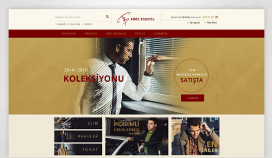 Biriz Gömlek E-Commerce Website - Web Tasarımı 