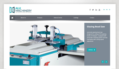 Alu Machinery Website With Admin Panel - Web Tasarımı 