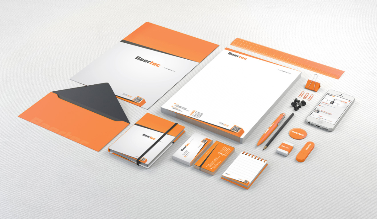 Baertec Makine Corporate Identity - Graphic Design