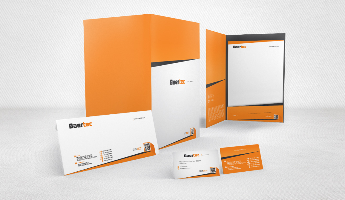 Baertec Makine Corporate Identity - Graphic Design